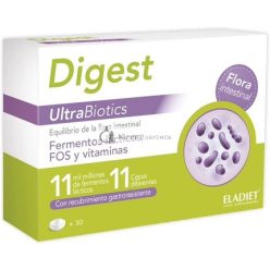 Nutricosmetics Eladiet Digest Ultrabiotics, 30 kapszula