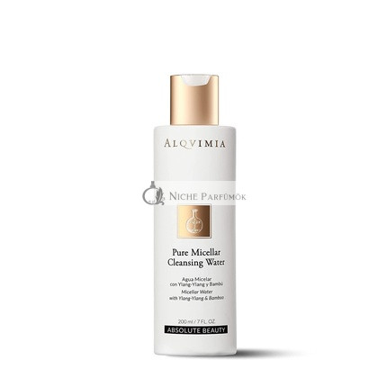 Alqvimia Mizellen-Reinigungswasser mit Ylang-Ylang und Bambus, 200 ml