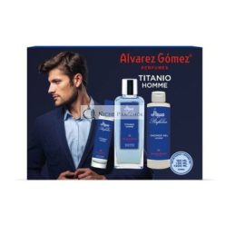Alvarez Gomez Titanio Homme férfi parfüm szett 150ml