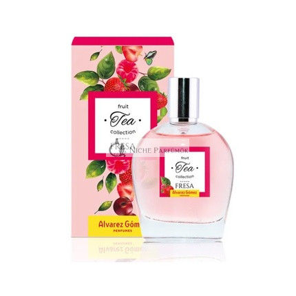 Alvarez Gomez Gyümölcs Tea Kollekció Epres Eau De Toilette Spray, 100ml