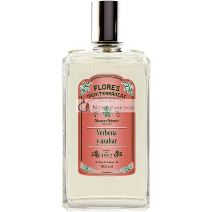 Alvarez Gomez Mediterrán Virágok Eau de Toilette Verbénával és Narancsvirággal, 150ml