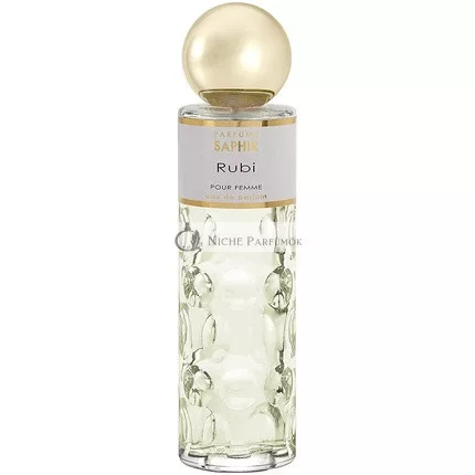Parfums Saphir Rubi Eau de Parfum Spray für Frauen, 200ml