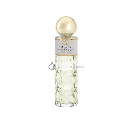 PARFUMS SAPHIR Agua de Mayo Eau de Parfum für Frauen, 200ml