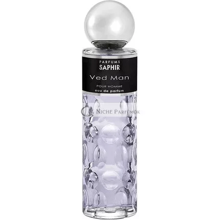 PARFUMS SAPHIR Ved Man Eau de Parfum Spray für Herren, 200ml