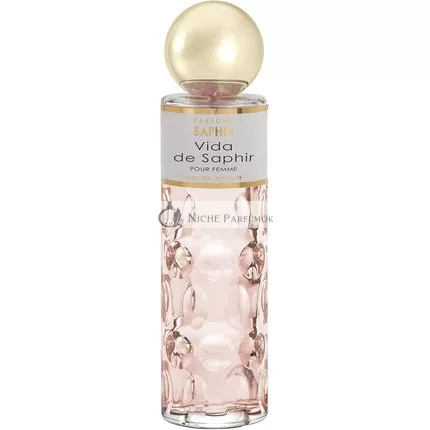 PARFUMS SAPHIR Life Eau de Parfum für Frauen, 200ml