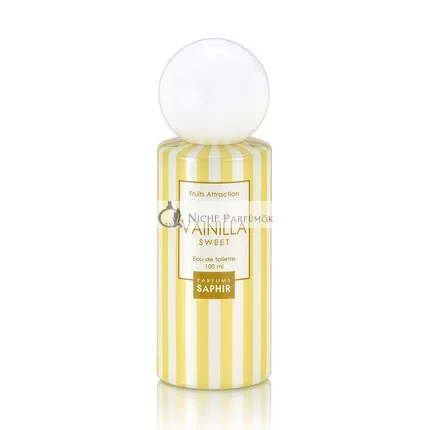 PARFUMS SAPHIR Fruchtattraktion Vanille Eau de Parfum für Frauen, 100 ml