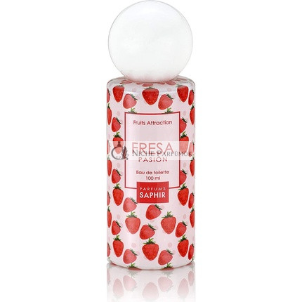 PARFUMS SAPHIR Fruits Attraction Strawberry Eau de Toilette, 100 ml