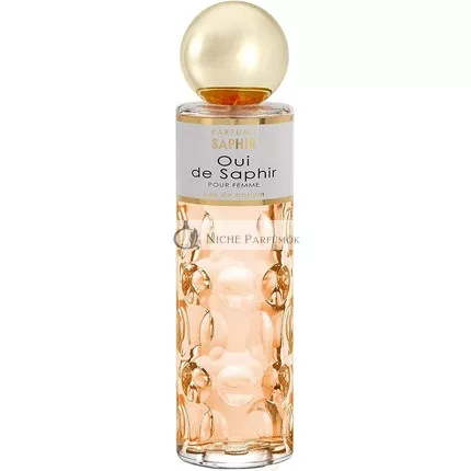 PARFUMS SAPHIR Oui Eau de Parfum Spray für Frauen, 200ml