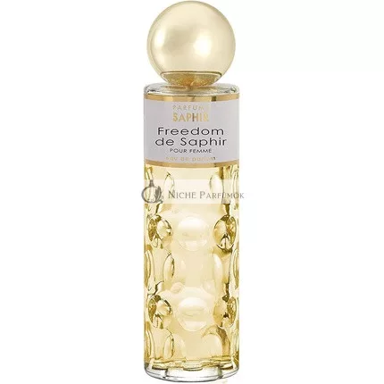 PARFUMS SAPHIR Freedom Eau de Parfum Spray für Frauen, 200ml