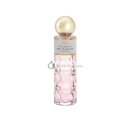 PARFUMS SAPHIR Saphir Flowers Water Spray Parfum für Frauen, 200 ml