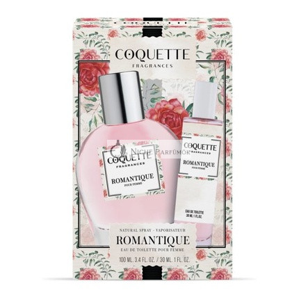 Coquette Romantique Eau De Toilette Parfüm Készlet - 100 ml és 30 ml