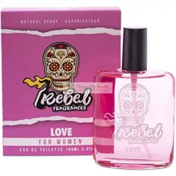   Rebel Fragrances Rebel Love Eau De Toilette für Frauen, 100ml