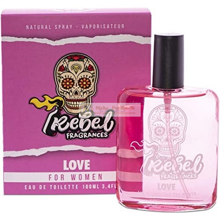 Rebel Fragrances Rebel Love Eau De Toilette für Frauen, 100ml