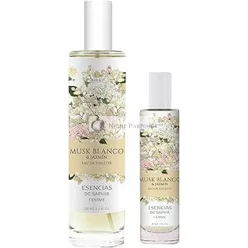   Saphir White Musk und Jasmine Eau De Toilette, 100ml und 30ml