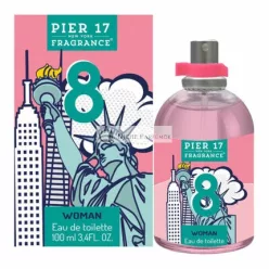 Pier 17 New York Damenparfum EDT, 100ml - Packung mit 8