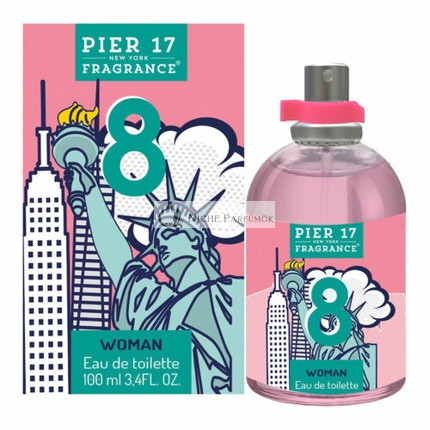Pier 17 New York Női Parfüm EDT, 100ml - 8 darabos csomag