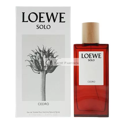 Loewe Herren Solo Cedro Eau De Toilette Spray, 100ml