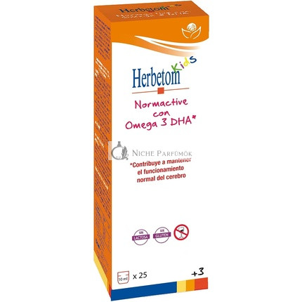 Kinder Normactive 250ml mit Omega 3, Vitaminen A, E, D für Aktive Kinder - Herbetom Bioserum
