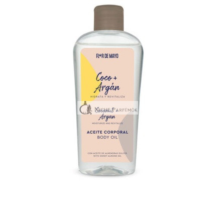 Hidratáló Testolaj Kókusz és Argán, 200ml