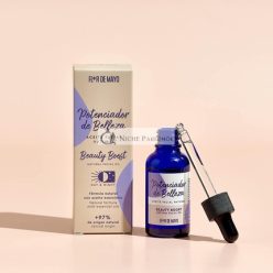   Szépségjavító Olaj Elixír 100% Természetes Hidratáló Rózsa Carabiner Olajjal, Avokádóval, Jojobával, Makadámiával, Kurkuma Kivonatokkal, Levendulával stb., Arctej, Száraz Bőrre