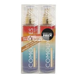   Comodynes Duplo Frisches Wasser Selbstbräuner, Natürlich, Progressiv, Erfrischend und Feuchtigkeitsspendend für Alle Hauttypen 100 ml - Packung mit 2