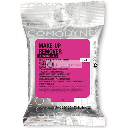 Comodynes Micellar Cleanser Make-up Entferner 20 Tücher für Empfindliche Haut