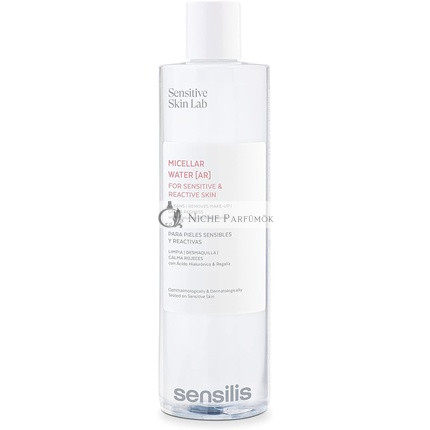 Sensilis Mizellenwasser für empfindliche Haut mit Hyaluronsäure und Aloe Vera Extrakt, 400ml