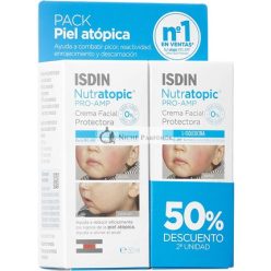   Isdin Nutratopic Pro-AMP Atópiás Bőr Arckrém 50ml - 2 db-os csomag