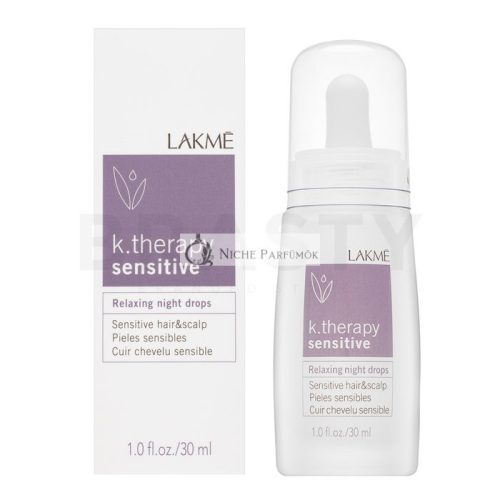 Lakmé K.Therapy Sensitive Night Drops intenzív éjszakai szérum érzékeny fejbőrre 30 ml
