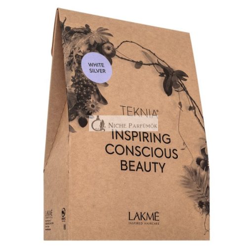 Lakmé Teknia White Silver Pack sampon + maszk platinaszőke és ősz hajra 300 ml + 250 ml