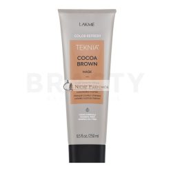   Lakmé Teknia Color Refresh Cocoa Brown Mask tápláló maszk színes pigmentekkel barna hajra 250 ml