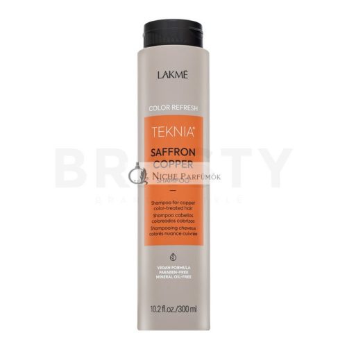 Lakmé Teknia Color Refresh Saffron Copper Shampoo színező sampon a réz árnyalatok újraélesztéséhez 300 ml
