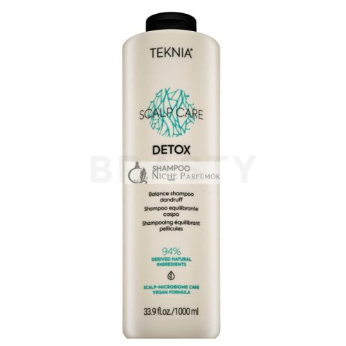 Lakmé Teknia Scalp Care Detox Shampoo tisztító sampon korpásodás ellen normál és zsíros hajra 1000 ml