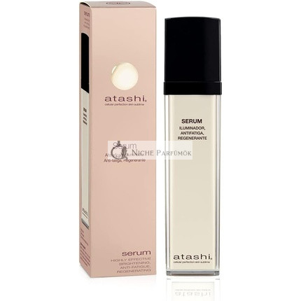 Atashi Festigkeit und Helligkeit Hochwirksames Anti-Müdigkeit Aufhellendes Serum, 50ml