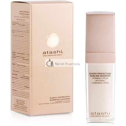 Atashi Firmeza y Luminosidad Perfection Sublime Booster Serum mit Hyaluronsäure und Vitamin C 30ml