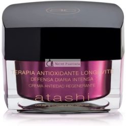   Atashi Antioxidáns Anti-Aging Regeneráló Krém Hidratált Bőrre, 50ml