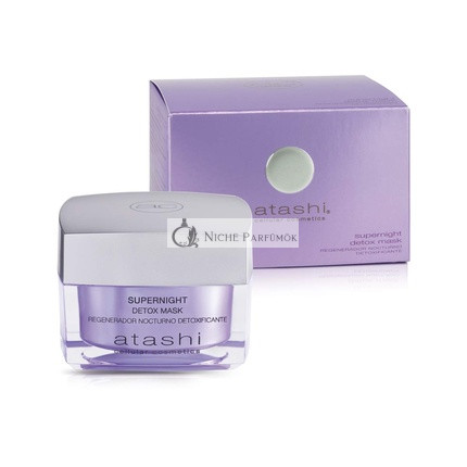 Atashi Supernight Detox Maszk 50ml - Tisztít, méregtelenít és hidratál a stresszes bőr számára