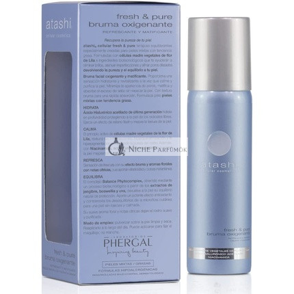 Atashi Friss és Tiszta Mattító Oxigénáló Permet 60ml