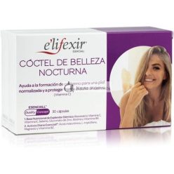   E'LIFEXIR Esszenciális Szépségkoktél Éjszakai Nutricosmetics Megújító Anti-Aging 60 Kapszula