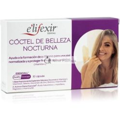   E'LIFEXIR Szépség Koktél Éjszakai Nutricosmetics Megújító Anti-Aging 30 Kapszula