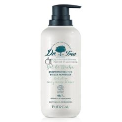   Dr. Tree Nährendes und Schützendes Duschgel für Empfindliche oder Atopische Haut, Kokos und Weißer Moschus, 500ml