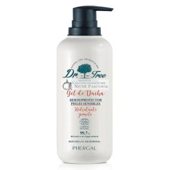   Dr. Tree Feuchtigkeitsspendendes und Thermoschutz-Duschgel für empfindliche oder atopische Haut 500ml Grapefruit-Duft