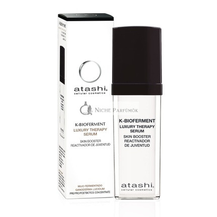 Atashi K-Bioferment Therapie Luxus Serum Hautbooster Anti-Aging Revitalisierend Regenerierend Gesichtsserum, 30ml