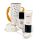 Atashi Therapy Creme Hautbooster und Therapie Luxus Serum Hautbooster Tagescreme mit Biofermenten Anti-Aging Revitalisierende Regenerierende Gesichtsserum 50ml und 30ml