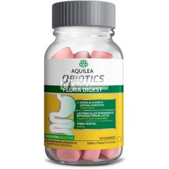 Aquilea Qbiotics Flora Digest Jelly Bonbons, Eper, 30db