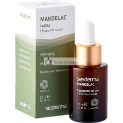   Sesderma Mandelac Liposzómás Szérum Érzékeny és Pattanásos Bőrre Mandula Savval és Hidraluronsavval Érett Bőrre