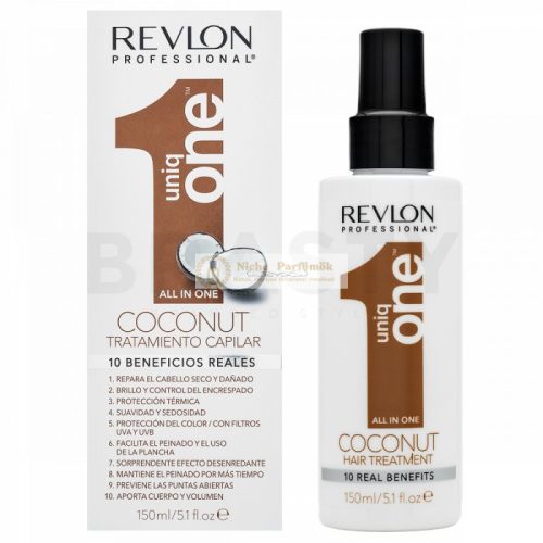 Revlon Professional Uniq One All In One Coconut Treatment öblítés nélküli ápolás minden hajtípusra 150 ml