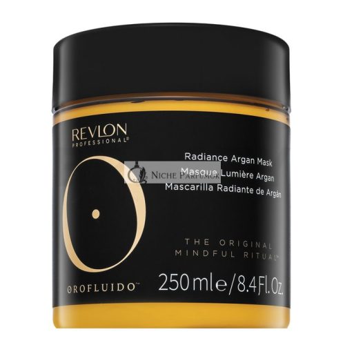Orofluido Radiance Argan Mask pflegende Haarmaske für Feinheit und Glanz des Haars 250 ml
