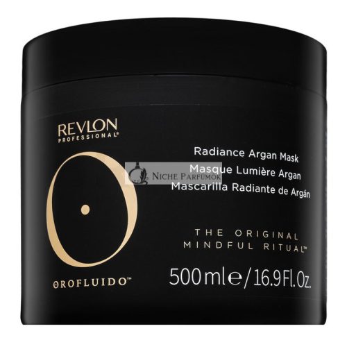 Orofluido Radiance Argan Mask pflegende Haarmaske für Feinheit und Glanz des Haars 500 ml