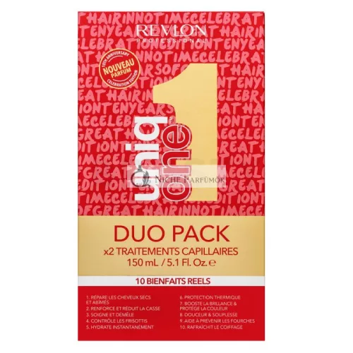 Revlon Professional Uniq One All In One Treatment Duo Pflege ohne Spülung für alle Haartypen 150 ml + 150 ml